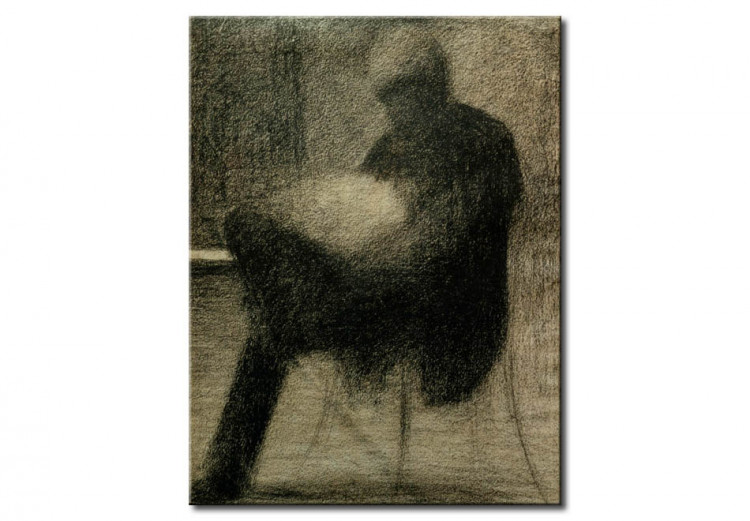 Reprodukcja obrazu Homme assis, lisant sur une terrasse (Le père de l'artiste) 55154