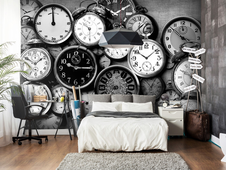 Mural de parede Retro Clocks