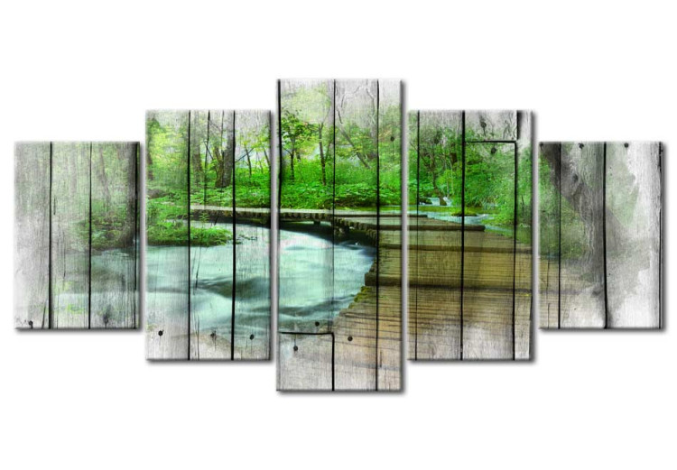 Acrylic Print Forest of Secrets [Glass] 92554 additionalImage 2