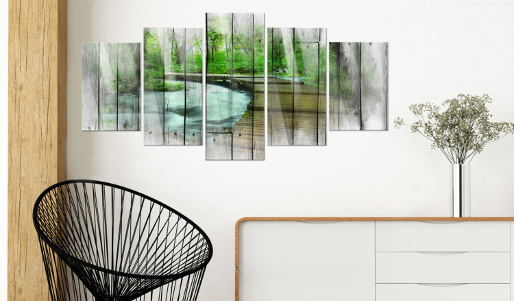 Acrylic Print Forest of Secrets [Glass] 92554 additionalImage 3