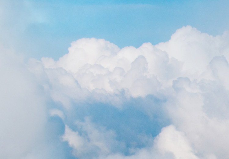 Carta da parati Finestra futuristica - paesaggio montano con nuvole e effetto 3D 97954 additionalImage 4