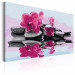 Obraz do malowania po numerach Orchidea i kamienie zen w lustrze wody 107164 additionalThumb 5