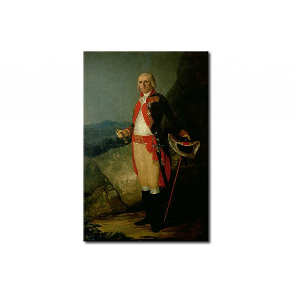 Schilderij  Francisco Goya: General Jose De Urrutia