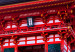 Canvas Pagoda view window - a composition with an arcade and Japanese temple 124364 additionalThumb 5