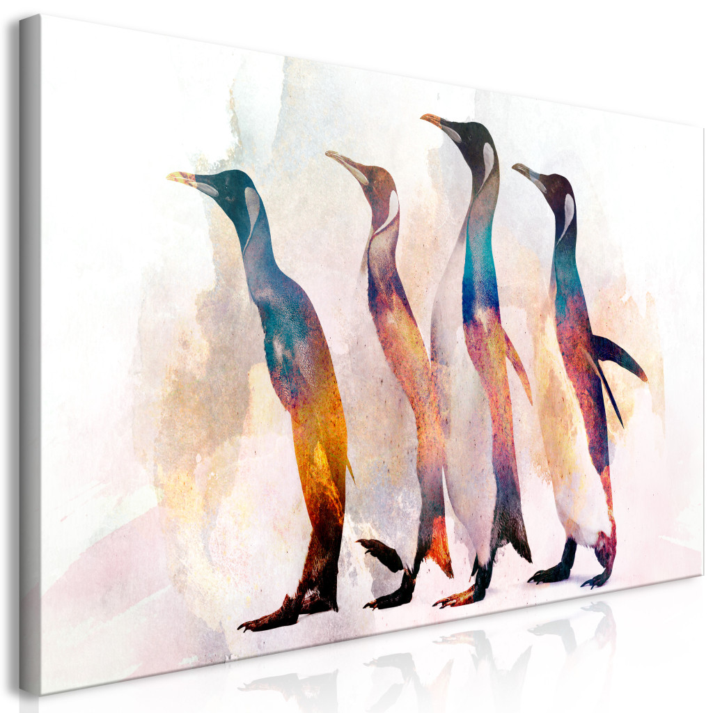 Duży Obraz XXL Wędrówki Pingwinów II [Large Format]