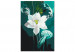 Obraz do malowania po numerach Kwiat w turkusach 138664 additionalThumb 6