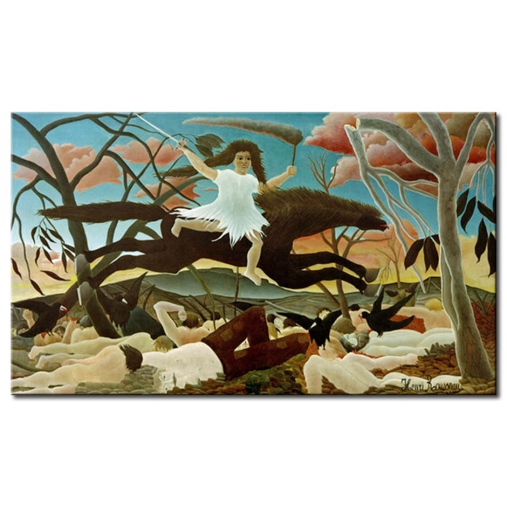 Schilderij  Henri Rousseau: War