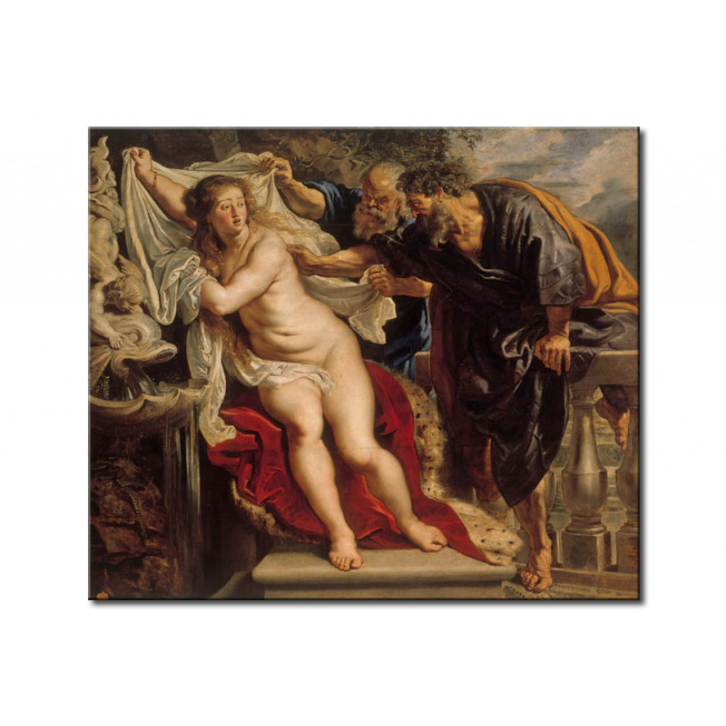 Schilderij  Peter Paul Rubens: Susanna And The Two Elders