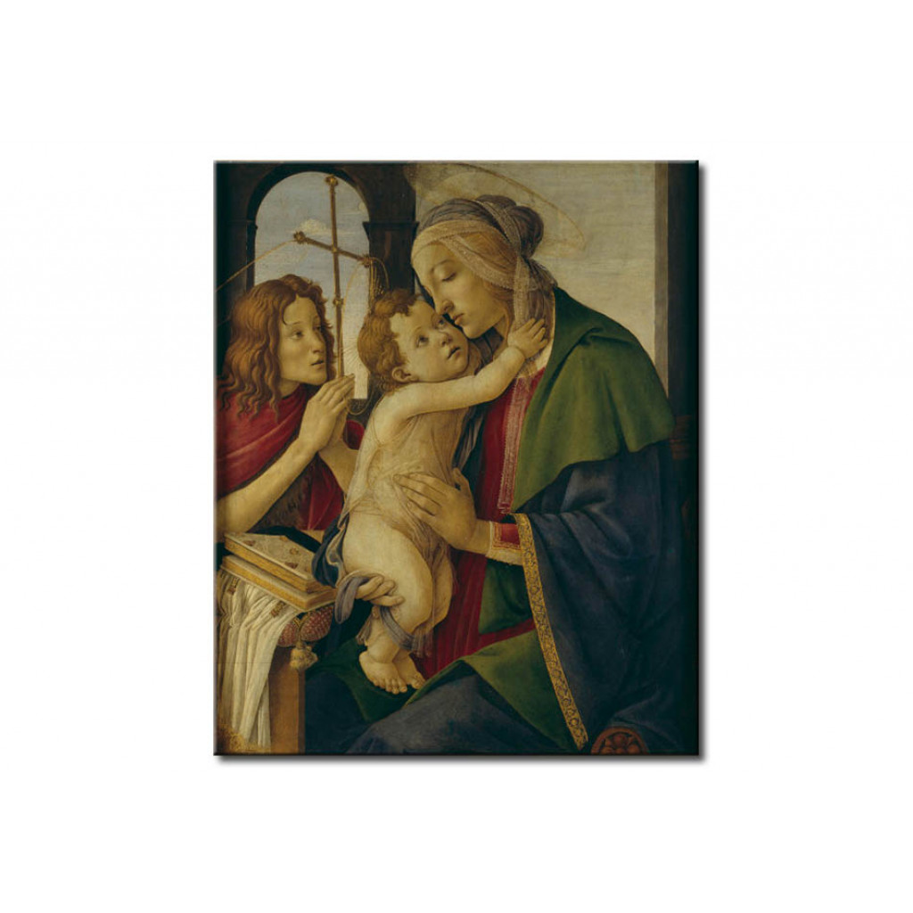 Quadro Famoso Madonna With Child And The Young Saint John