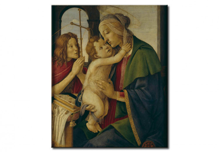 Reprodução de arte Madonna with Child and the young Saint John 51864