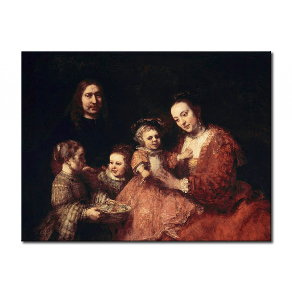 Schilderij  Rembrandt: Family Portrait