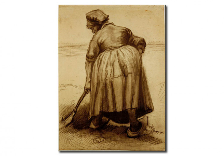 Reprodukcja obrazu Peasant Woman Digging 52464