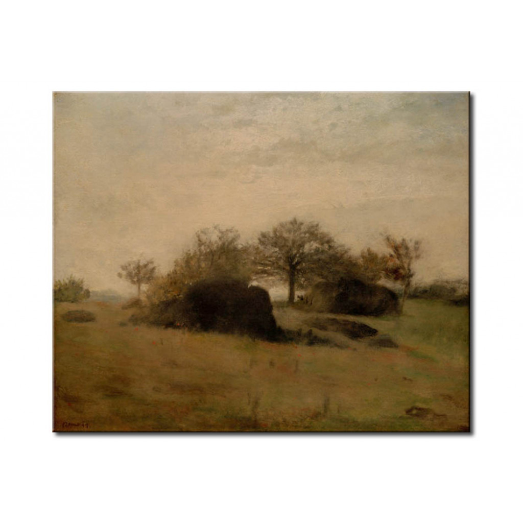Canvastavla Paysage De Fontainebleau
