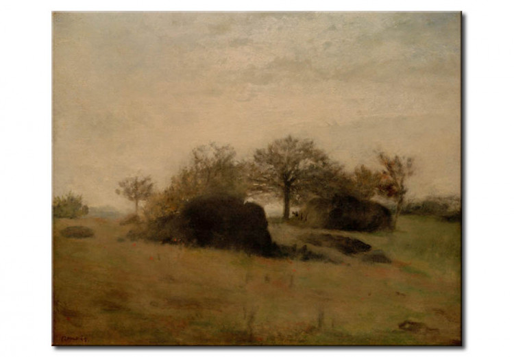 Riproduzione quadro Paesaggio di Fontainebleau 54464