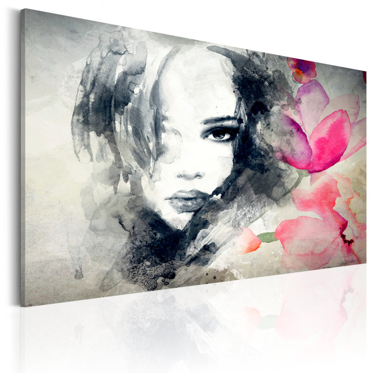 Canvas Art Print Mysterious Look 64464 additionalImage 2