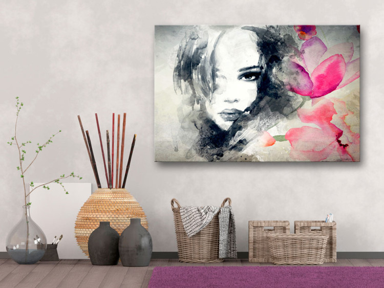 Canvas Art Print Mysterious Look 64464 additionalImage 3