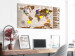 Carte du monde à gratter Carte brune (claire) - poster sur panneau (version anglaise) 106874 additionalThumb 4