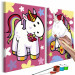 Kit per dipingere bambini Unicorni 107274 additionalThumb 3