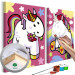Kit de pintura para niños Unicornios 107274