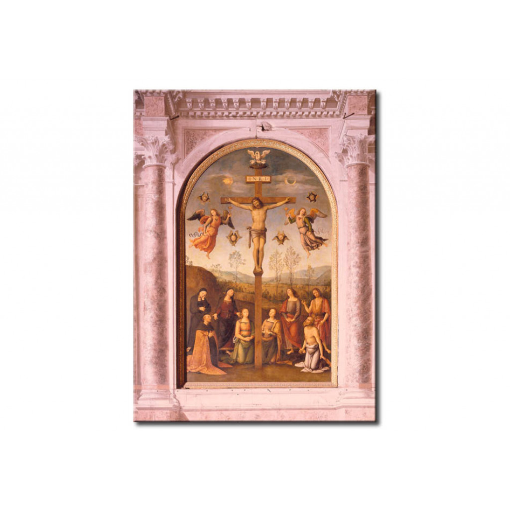 Schilderij  Pietro Perugino: Crucifixion