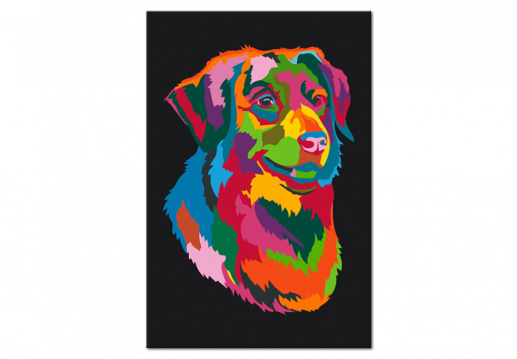  Dibujo para pintar con números Colourful Dog 117574 additionalImage 6