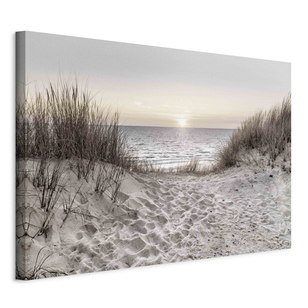 Schilderij Dream About The Beach - Seascape With The Rising Sun [Large Format]