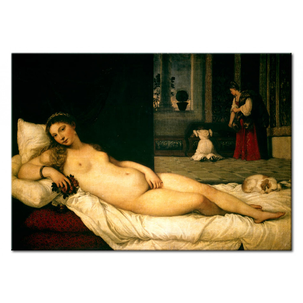 Schilderij  Titiaan: Resting Venus