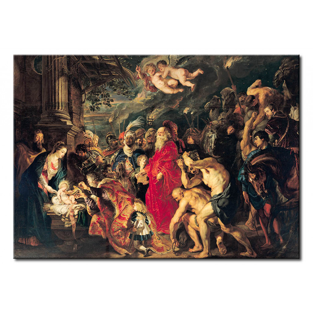 Schilderij  Peter Paul Rubens: Adoration Of The Magi