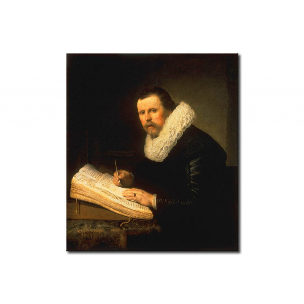 Schilderij  Rembrandt: Portrait Of A Scholar