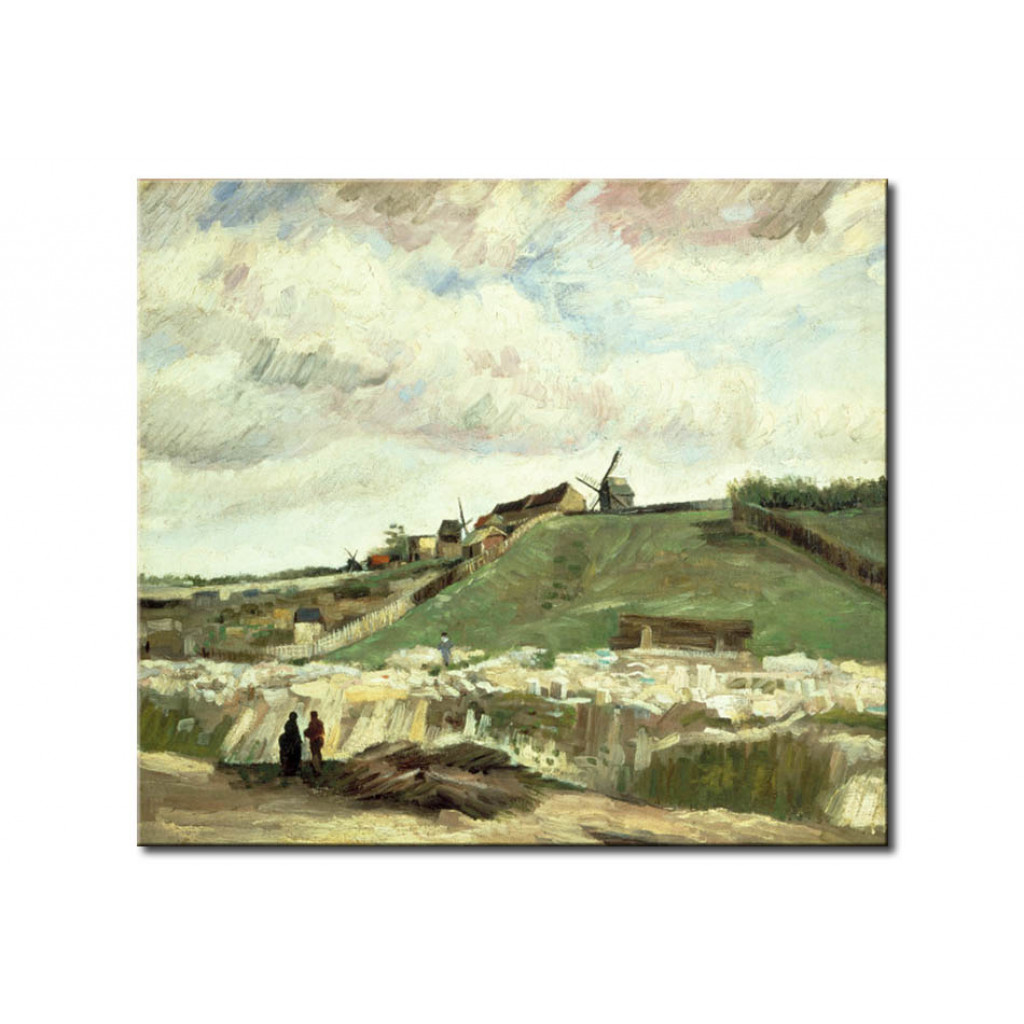 Schilderij  Vincent Van Gogh: Quarry At Montmartre