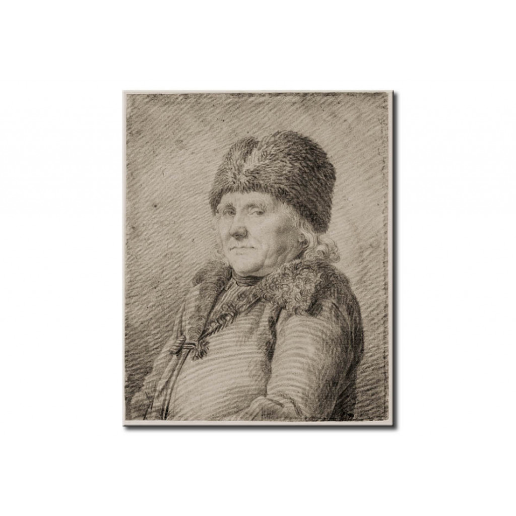 Schilderij  Caspar David Friedrich: Bildnis Des Vaters Adolph Gottlieb Friedrich
