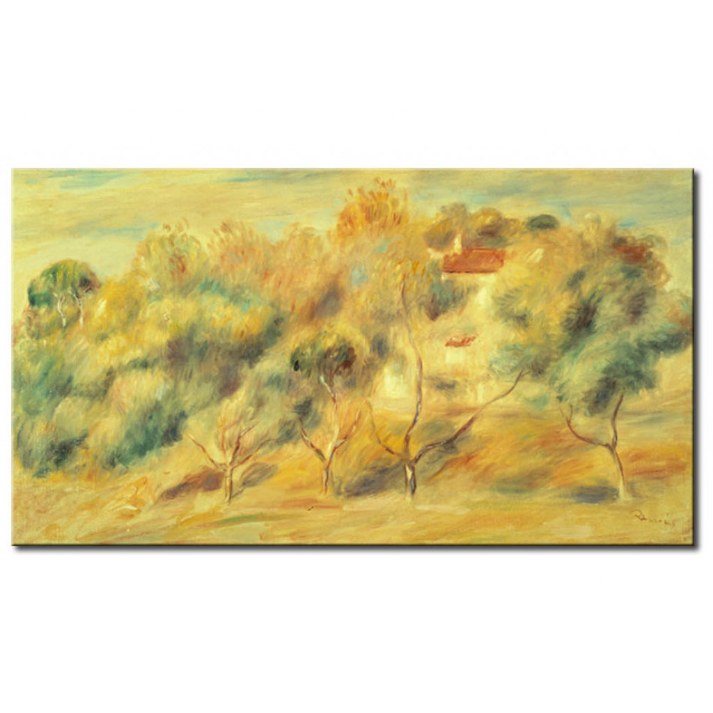 Schilderij  Pierre-Auguste Renoir: Cagnes