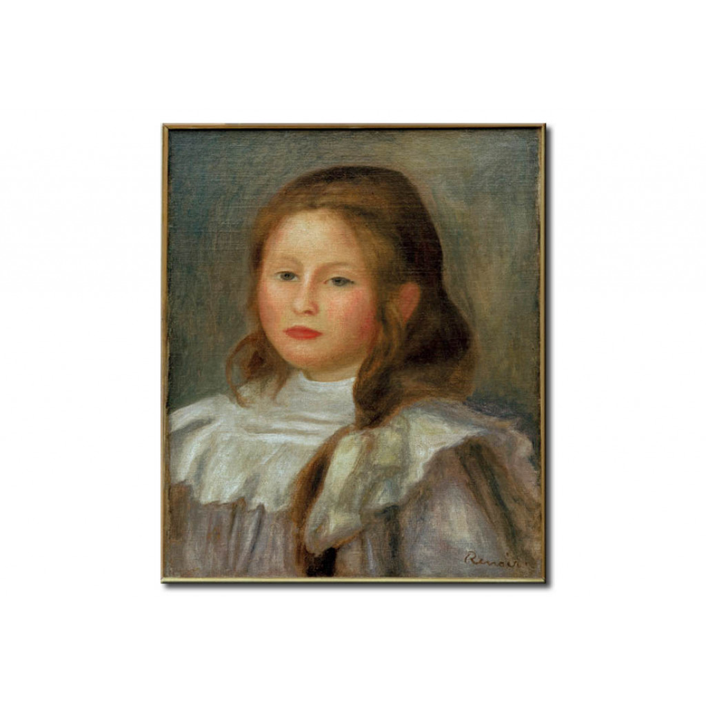 Schilderij  Pierre-Auguste Renoir: Portrait Of A Child