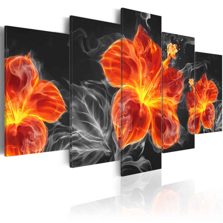 Canvas Art Print Fire Lily 61974 additionalImage 2