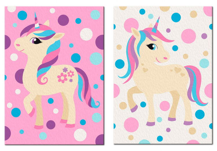 Set de arte para niños Unicornios (colores pastel) 107284 additionalImage 6