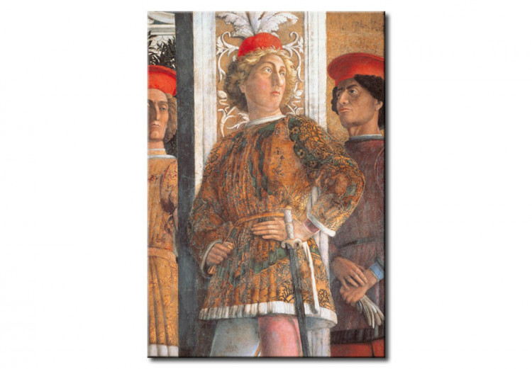 Wandbild Ludovico III Gonzaga with family and court 111384