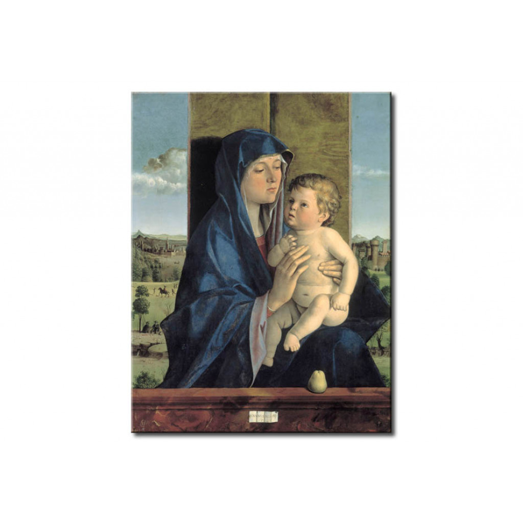 Schilderij  Giovanni Bellini: Madonna & Child