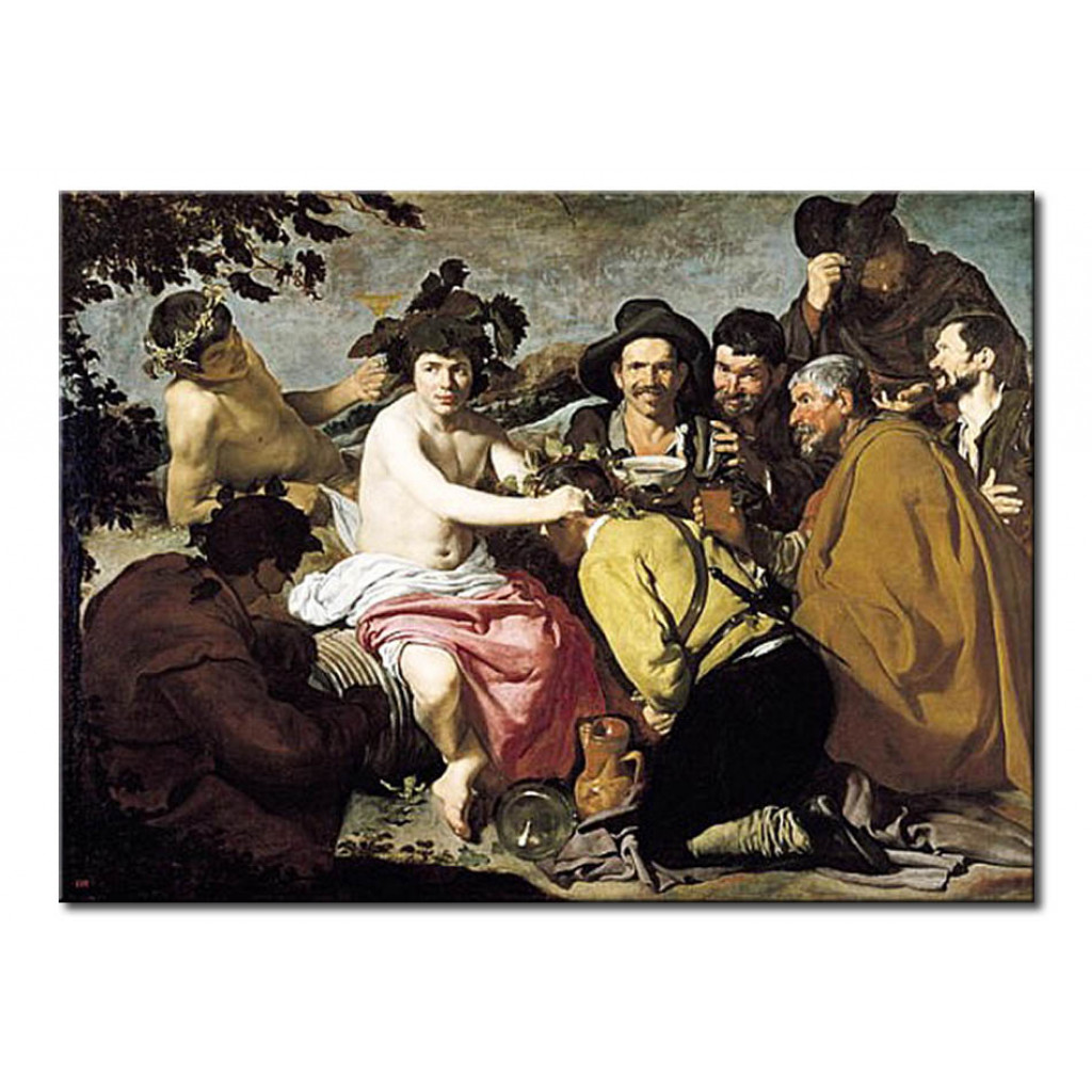 Schilderij  Diego Velázquez: Triumph Of Bacchus