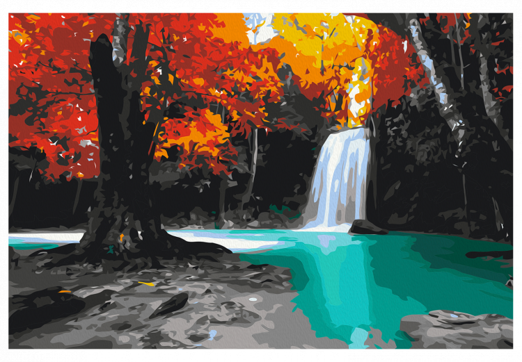 Paint by number Tree at the Waterfall 117184 additionalImage 7
