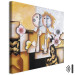 Canvas Minstrels (1-piece) - abstract figures with flowers and designs 47284 additionalThumb 8