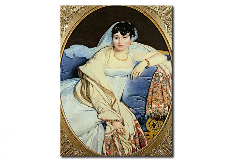 Kunstdruck Porträt von Madame Riviere 50784