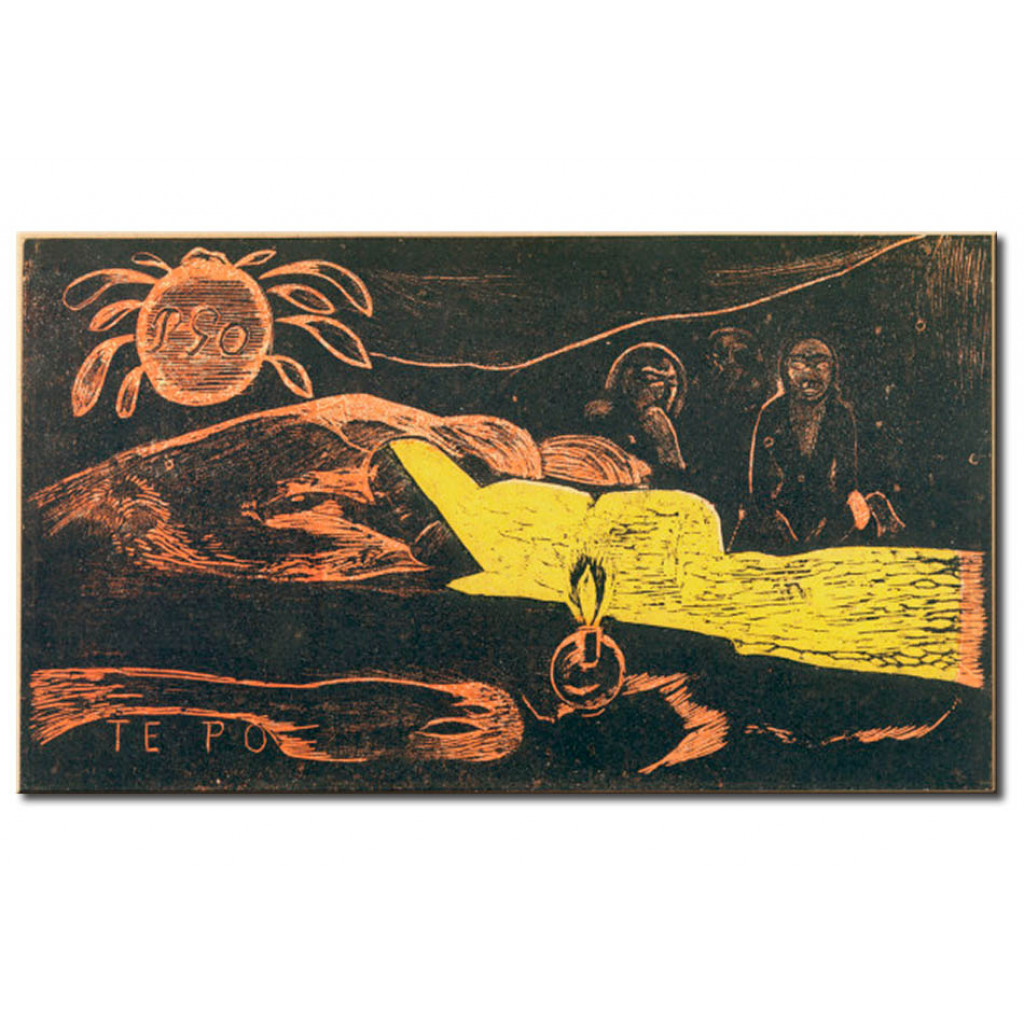 Schilderij  Paul Gauguin: Te Po