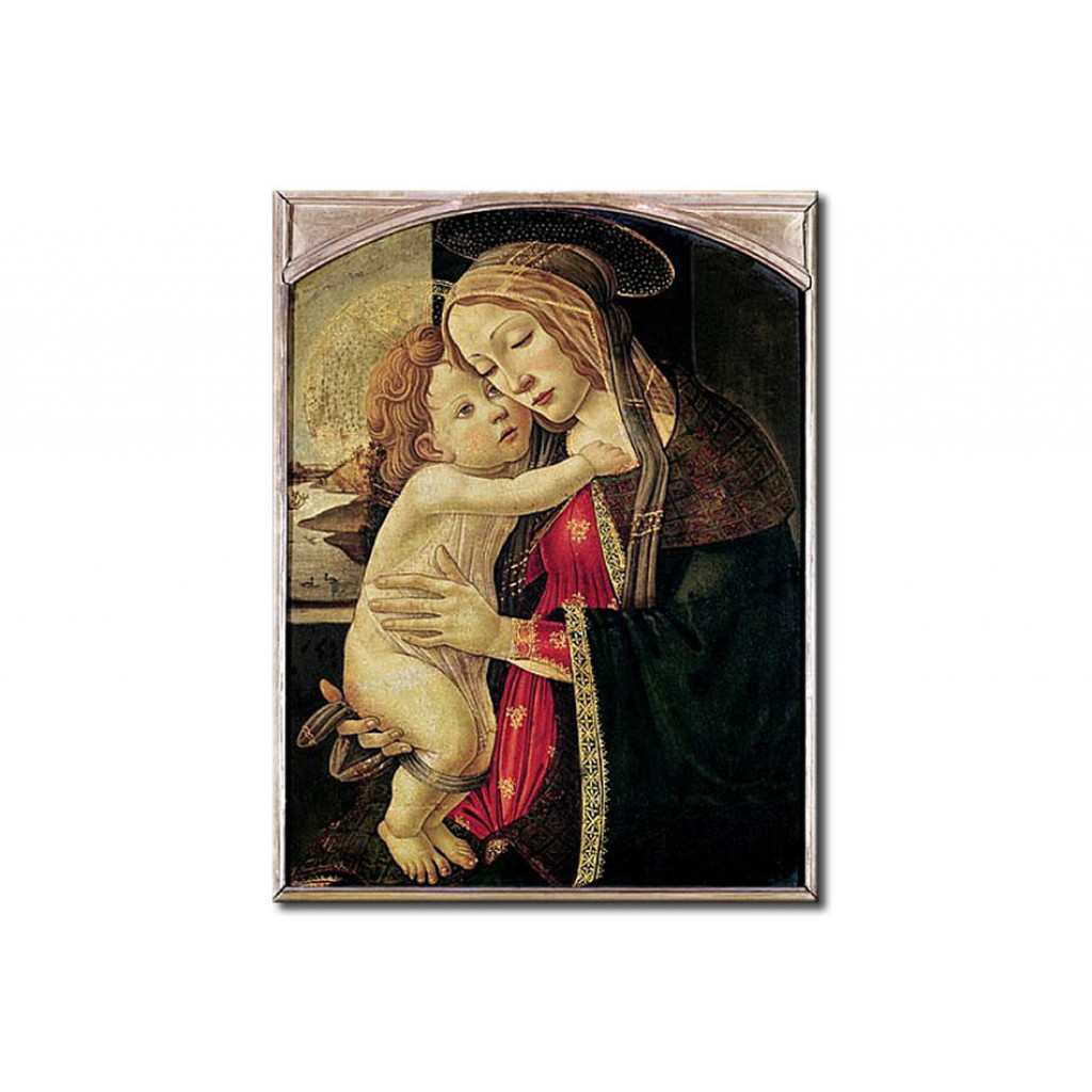 Schilderij  Sandro Botticelli: The Virgin And Child
