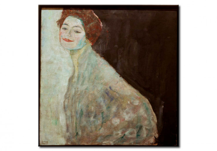 Tableau Portrait d'une dame en blanc 52184