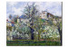 Reprodukcja obrazu Ogrów warzywny z kwitnącymi drzewami, wiosna w Pontoise 53684