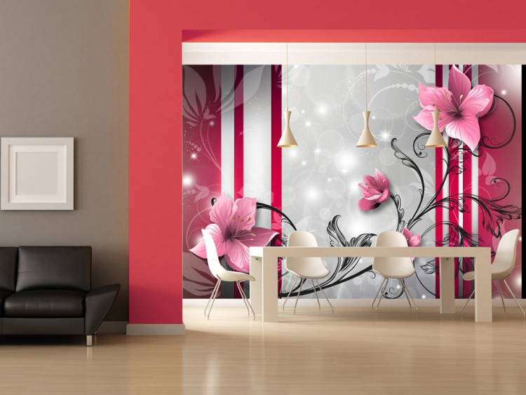 Wall Mural Pink buds