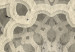 Obraz Fragment mandali - etniczny wzór w bieli, stylizowany na haft 104994 additionalThumb 5