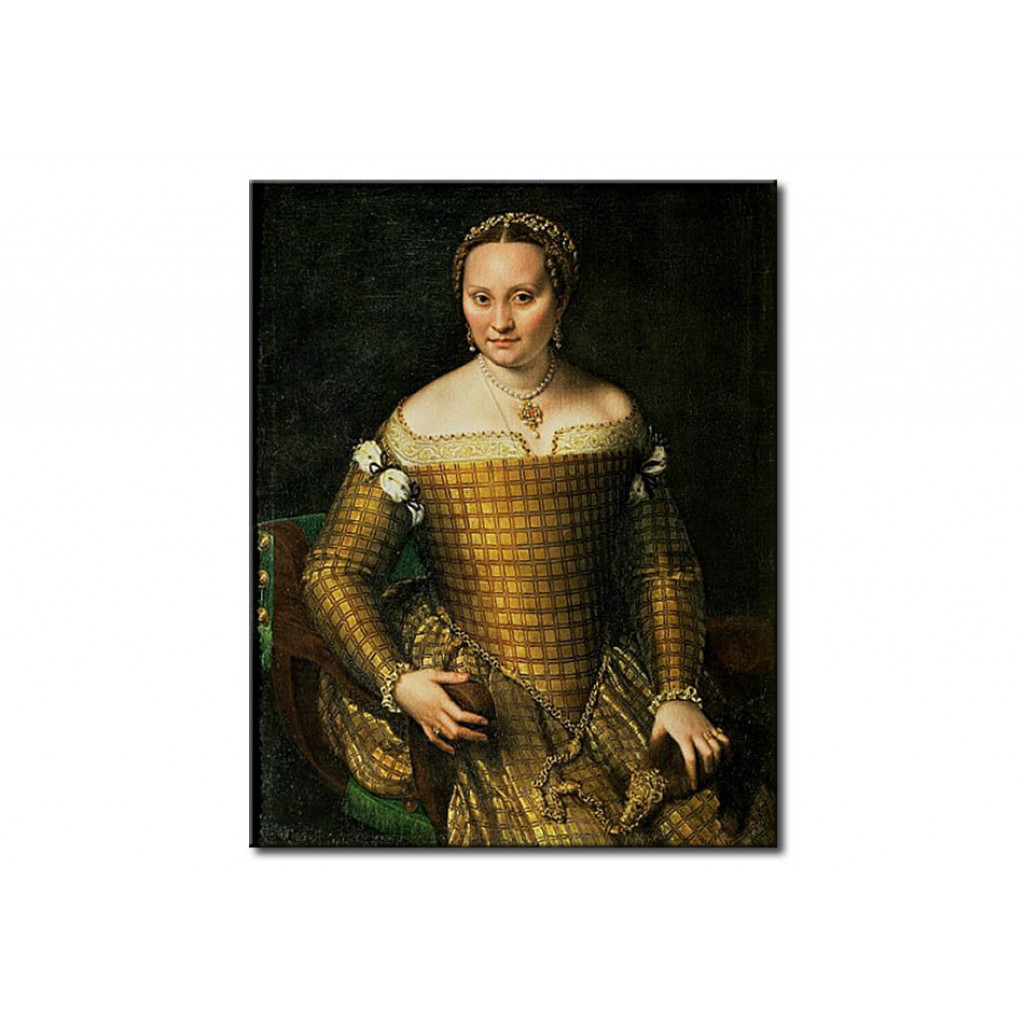 Schilderij  Sofonisba Anguissola: Portrait Of The Artist's Mother, Bianca Ponzoni Anguisciola