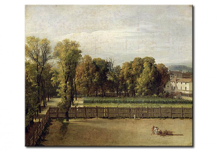Wandbild View of the Luxembourg Gardens in Paris 111094