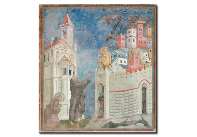 Reprodukcja obrazu St. Francis Frees the Town Arezzo of the Demons 112494